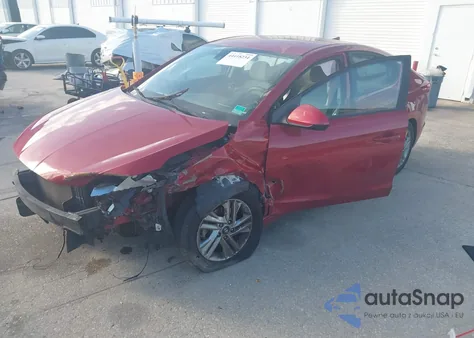 2019 Hyundai Elantra Sel из США, поврежденный, VIN KMHD84LF6KU859859